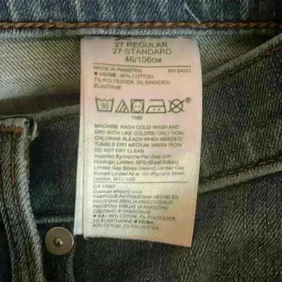 Banana Republic Denim Jeans Skinny 29 Size 27 Regular - Picture 6 of 6